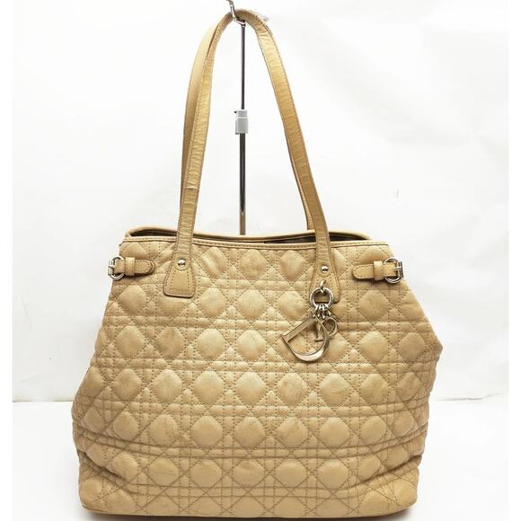 Christian Dior beige coated canvas - Picture 1 of 9